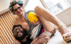 Mature Ass Fucked by Vegetable Supplier