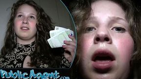 Public Agent - 18 yrs old &mdash;  fertile &mdash;  her FIRST CREAMPIE &mdash;  she's ripe for breeding