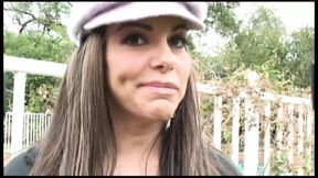 A young nympho girl with big soft tits enjoys being fucked