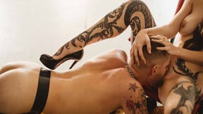 Kinky animal role play on ERIKA LUST