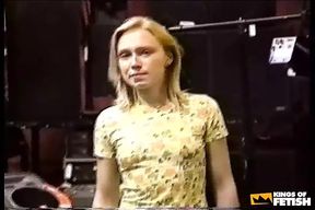 Blonde Teen Gets Her Hairy Pussy Destroyed by a Horny Man in His House