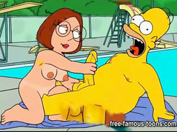 Griffins and Simpsons cheating whores