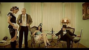 BDSM in the early 1900  Part 1 Maid's misstake has to punished