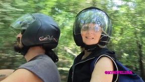 Ride in Motion with a Slut Who Gets Her Ass Screwed