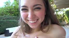 Small titties Riley Reid hot porn video