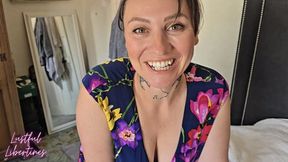 Stepsister teased me in to getting hard for her at the family get together