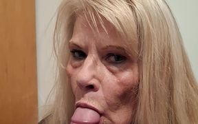 Sexy Grandma Loves Sucking Cock and Swallowing Cum