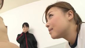 East Asian Raven-Winged Minx, A Threesome Dildo Frenzy