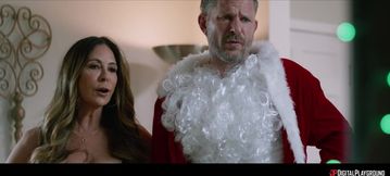 Christy Canyon's Festive Charm in a Secret Scene