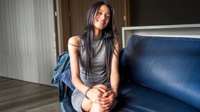 Skinny Brunette Latina Banged Raw