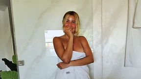 I peeked on my neighbor while she showered...