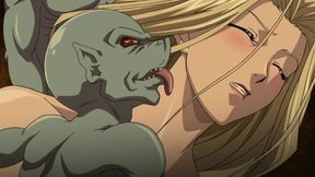 Maiden valkyries get their virgin pussies defiled by hentai demon cocks