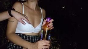 Having sex with a stranger in the alley near home