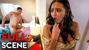 FilthyTaboo - Busty Brunette Takes It In The Ass&#x1F351; From Her Stepson's Massive Dick&#x1F346; FULL SCENE