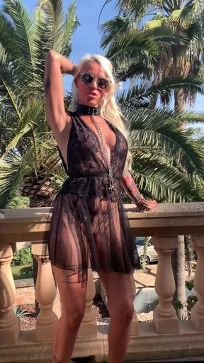 Blonde German MILF Gets Fucked Hard on a Vacation