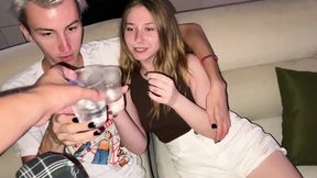 Party scene &#x2014; my boyfriend and I explore his friend's