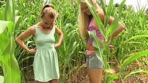 Teen lesbians explore their desires &mdash;  passionately pleasuring each other with toys and mutual delight