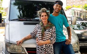 Big Clit Granny Gets Ass Destroyed in My Van